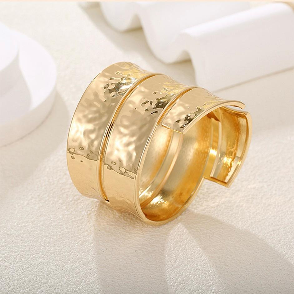 ✨HC51: Handcuff for Stack: Textured Wrapped (Gold)✨