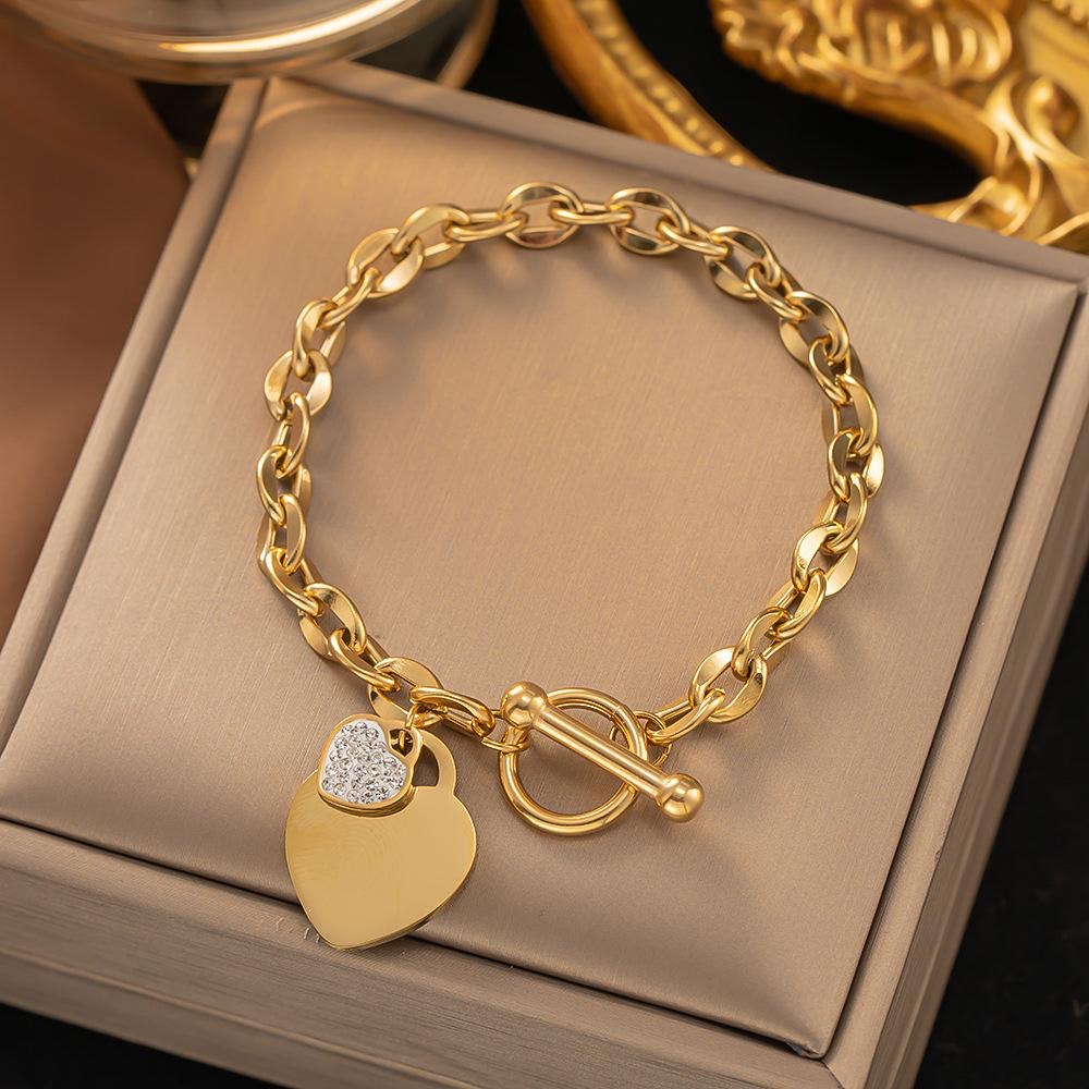 ⚜️B58: 18k Gold Plated Stainless Steel Minimalist Bracelet✨