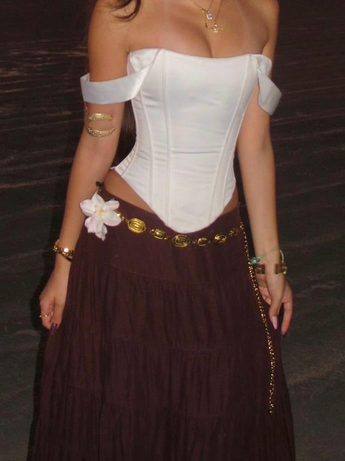 ✨WC06: Pinteresty Waist Chains: Golden Rectangular Blocks💫