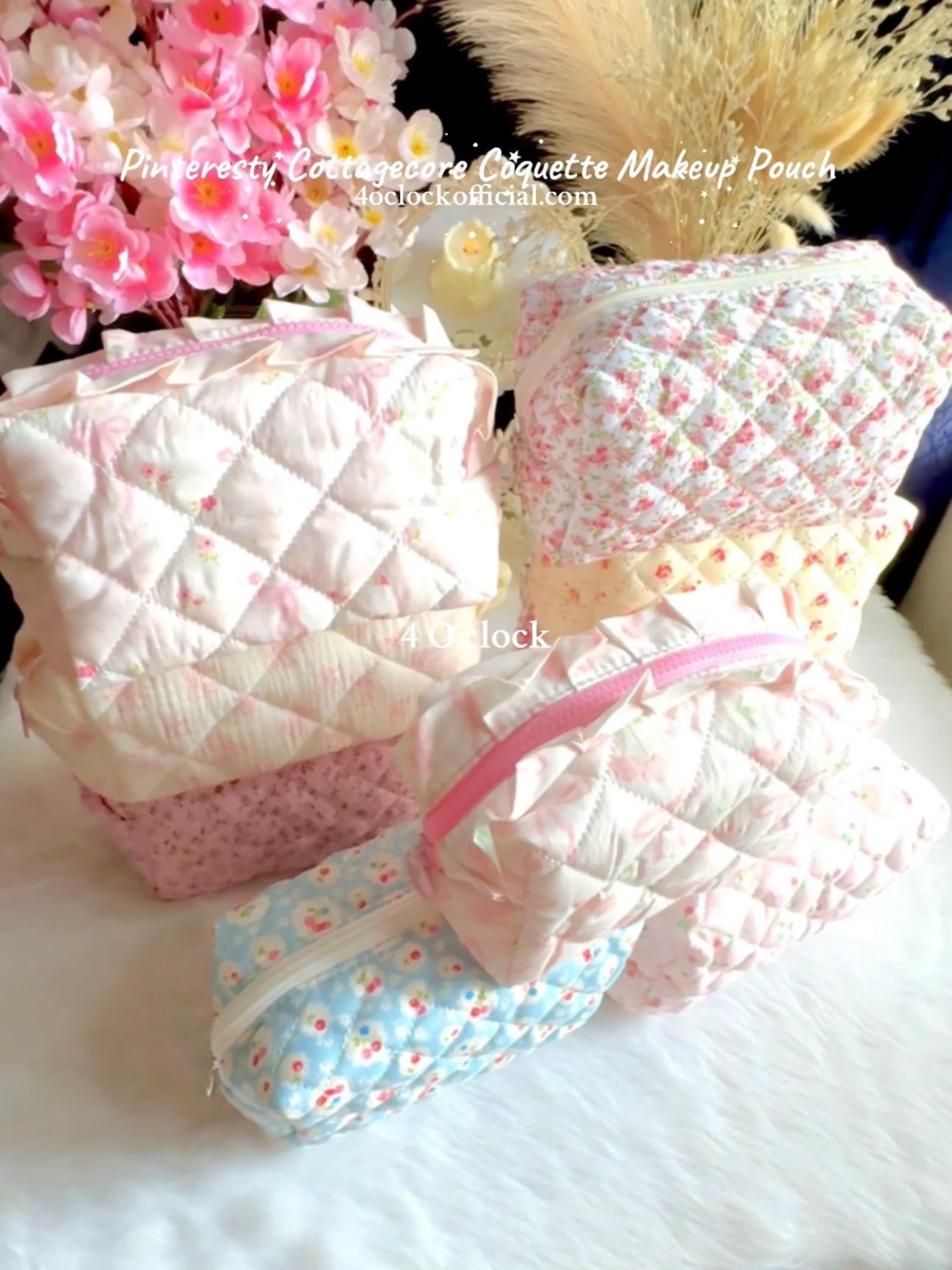 🎀8. Pinteresty Makeup Bag: Cherry Pink🫧