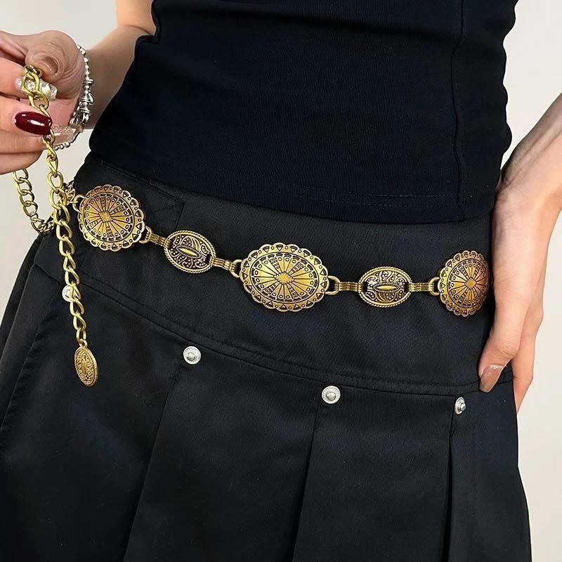 ✨WC01: Pinteresty Waist Chains: Ethnic Golden 💫