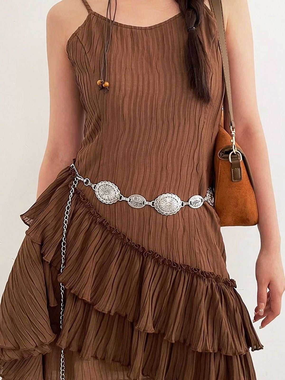 ✨WC02: Pinteresty Waist Chains: Ethnic Silver 💫