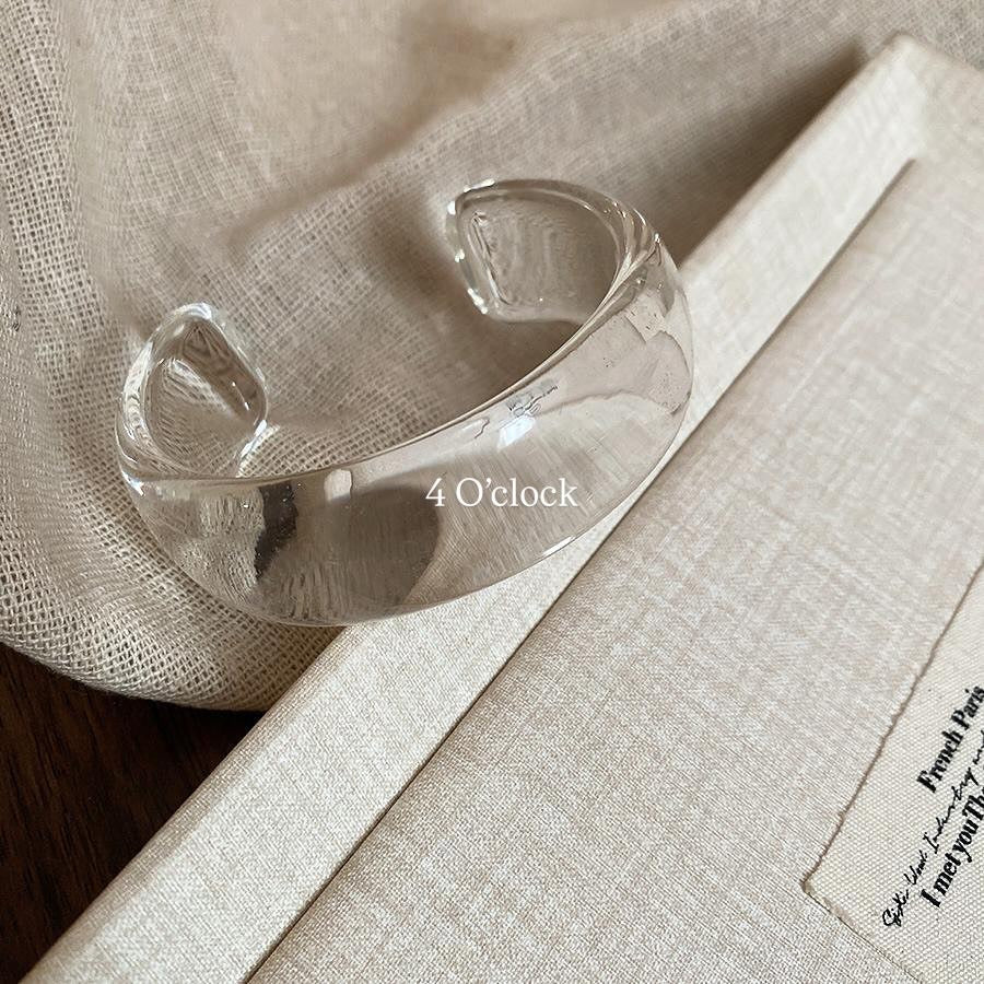 ✨HC83: Elastic Resin Bangles/Bracelet - Transparent💗
