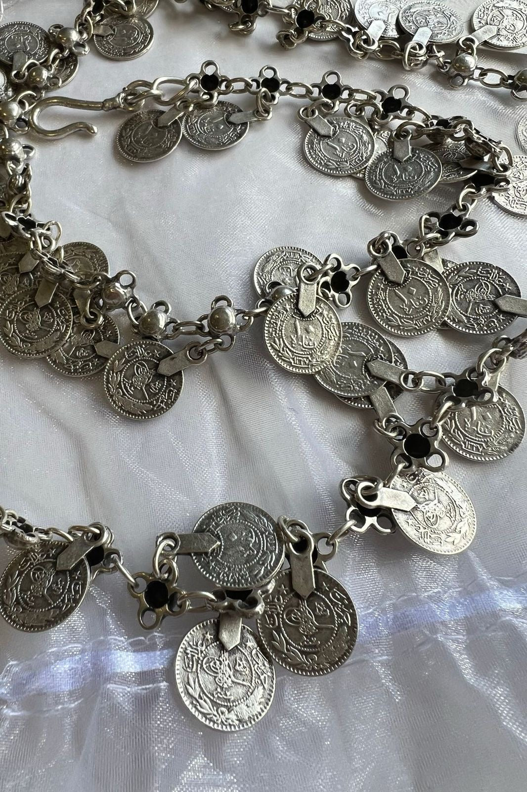 ✨WC21: Pinteresty Waist Chains: Ancient Coin (Silver)💫