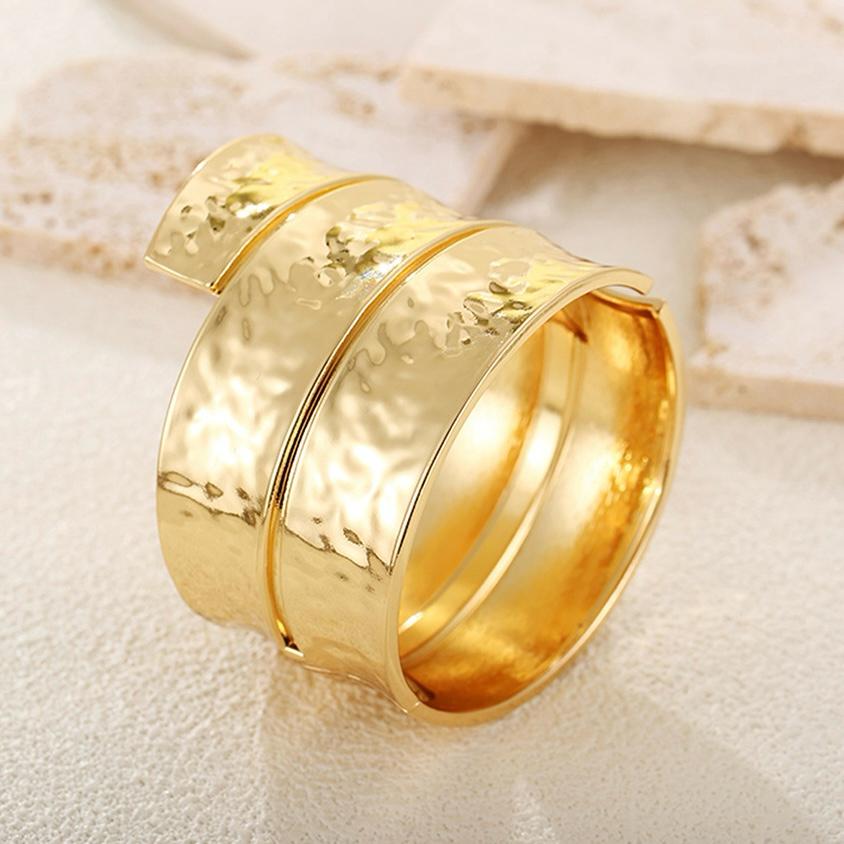 ✨HC51: Handcuff for Stack: Textured Wrapped (Gold)✨