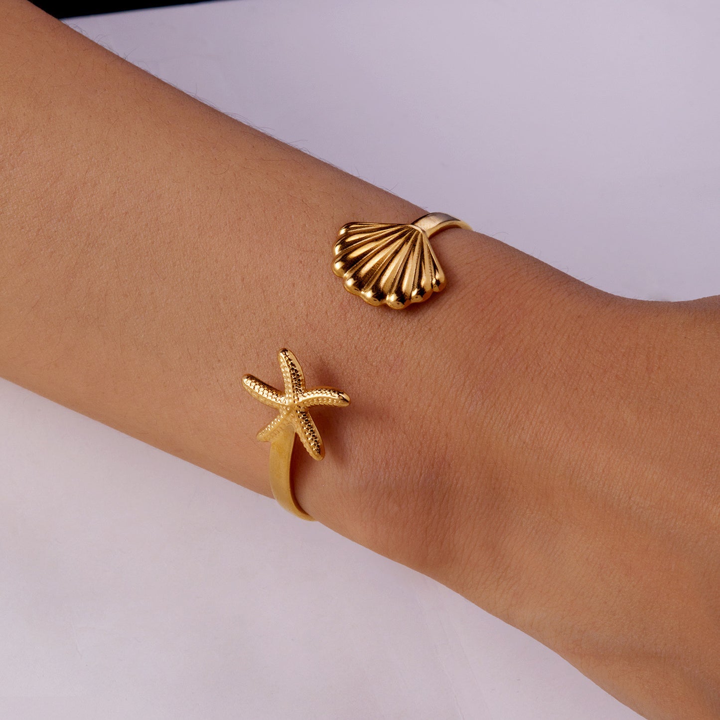✨HC29: Handcuff for Stack: Starry Shell Cuff (Golden)✨