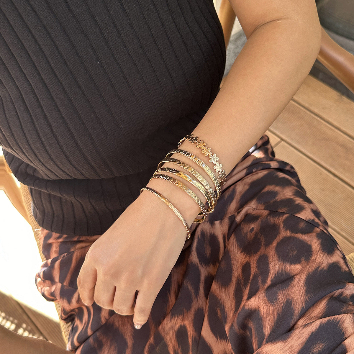 ✨HC113: Bangles Sets for Stack: Bangles Sets (Golden)✨