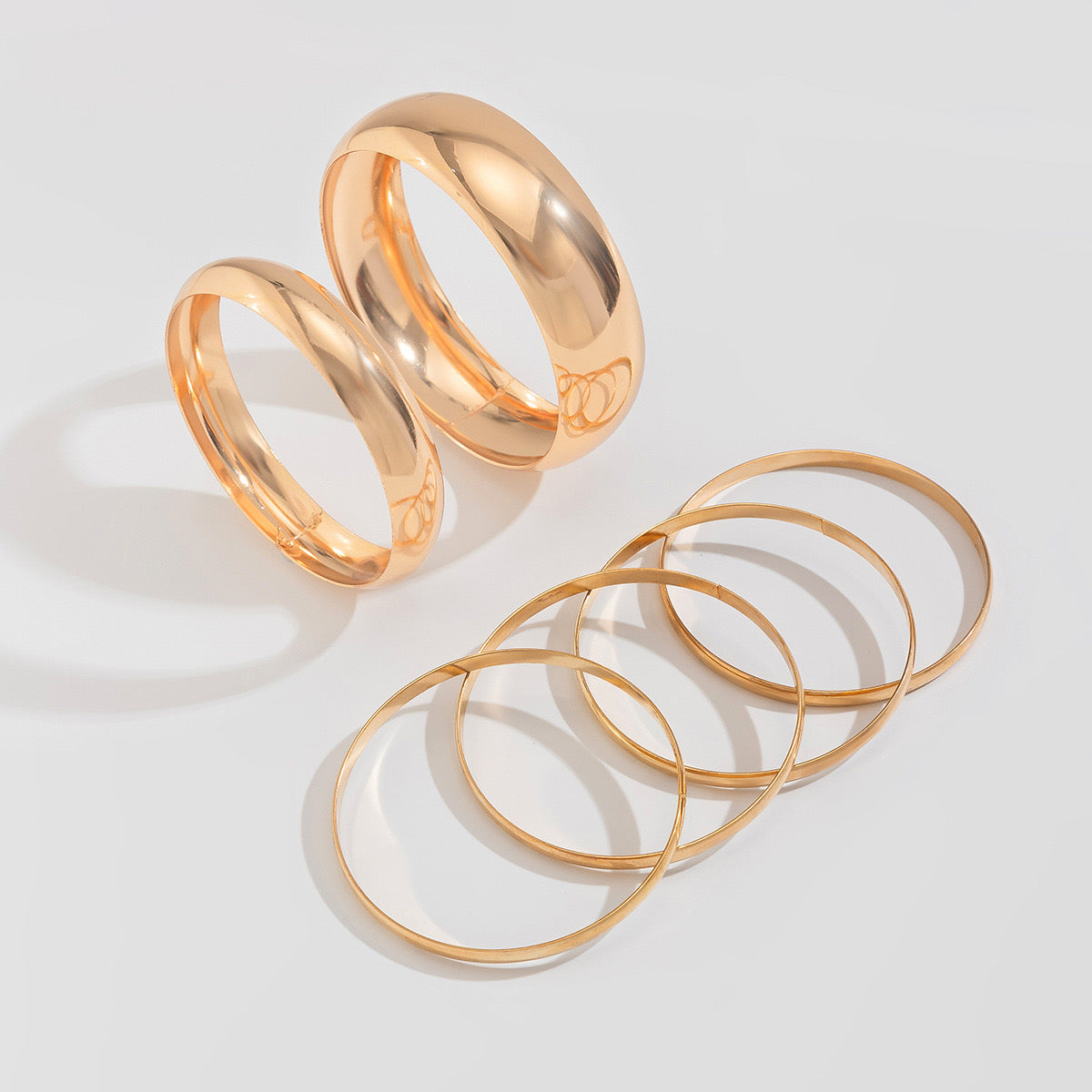 ✨HC121: Bangles Sets for Stack: Bangles Sets (Golden)✨
