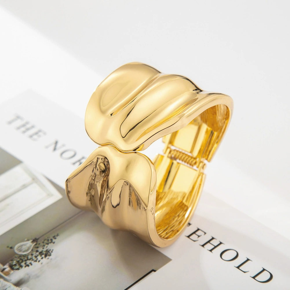 ✨HC50.G: Handcuff for Stack: Thick Wide (Golden)✨