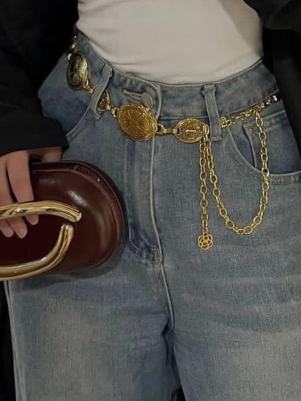 ✨WC01: Pinteresty Waist Chains: Ethnic Golden 💫