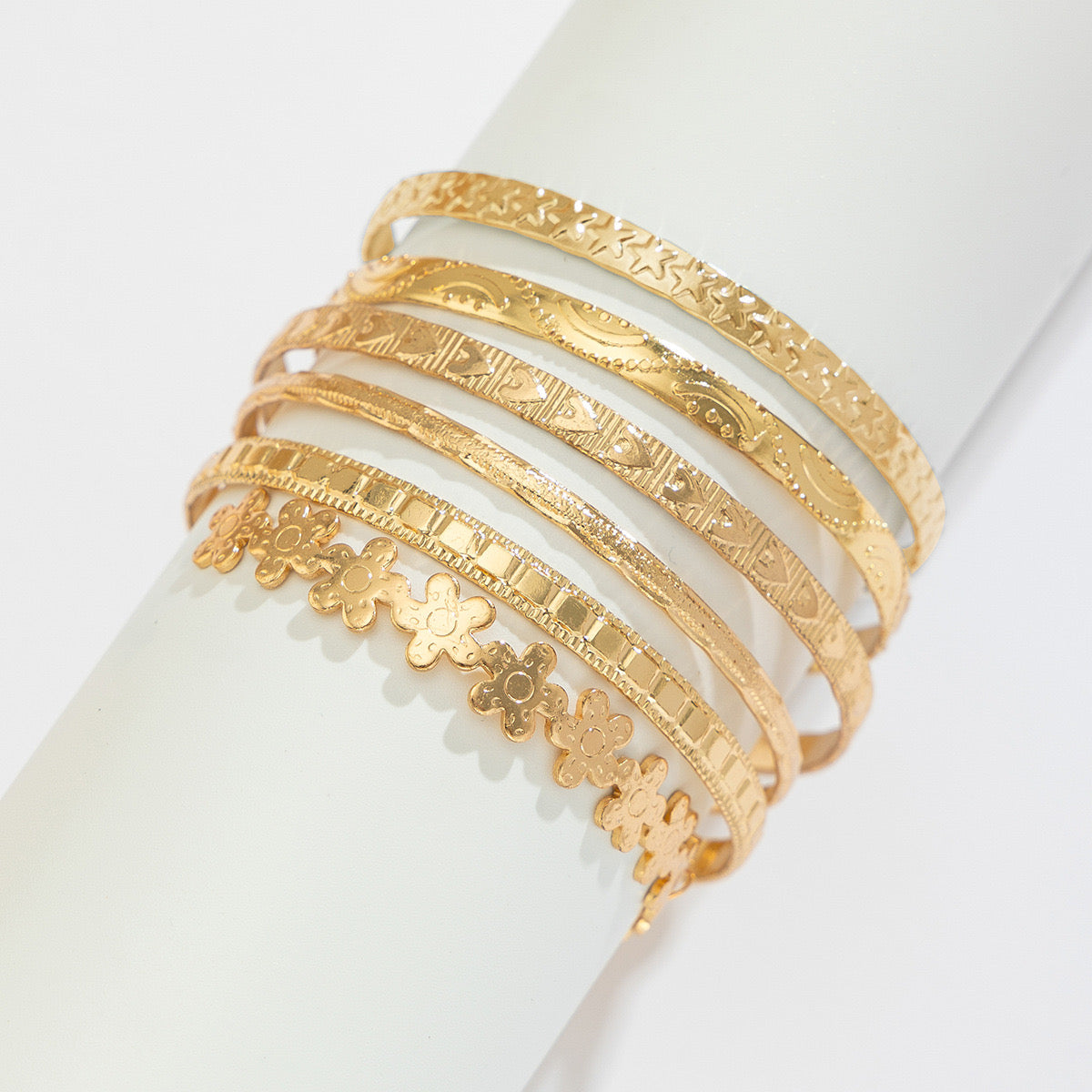 ✨HC113: Bangles Sets for Stack: Bangles Sets (Golden)✨
