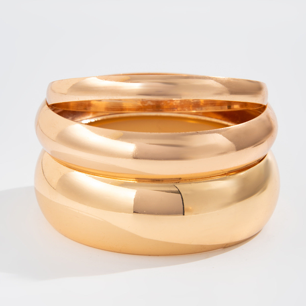 ✨HC59: Bangles Sets for Stack: 3 Bangles Sets (Golden)✨
