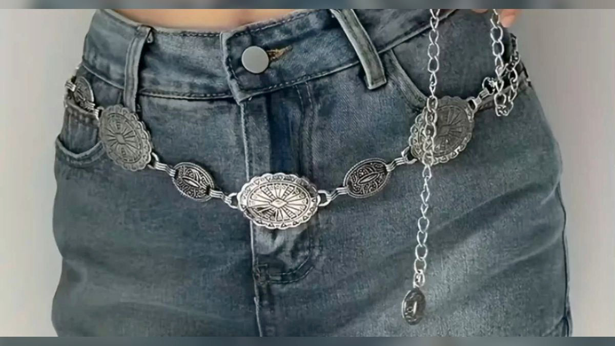 ✨WC02: Pinteresty Waist Chains: Ethnic Silver 💫