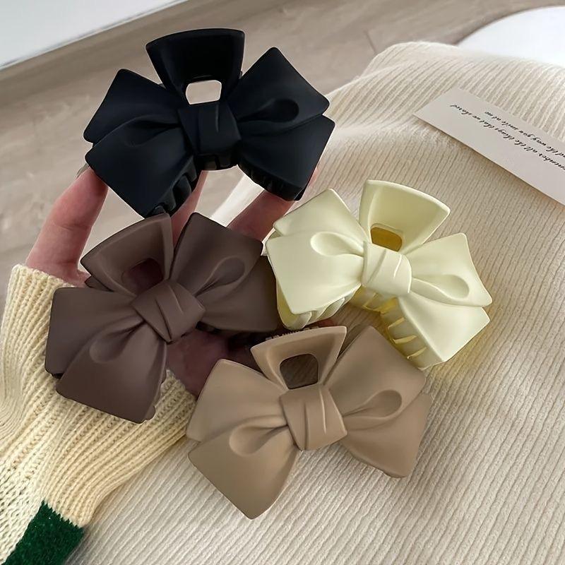 Bow Hairclaws : Baby Pink