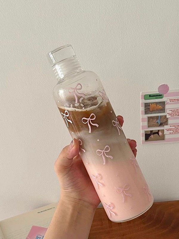 🎀Pookie Bow Water Bottle✨