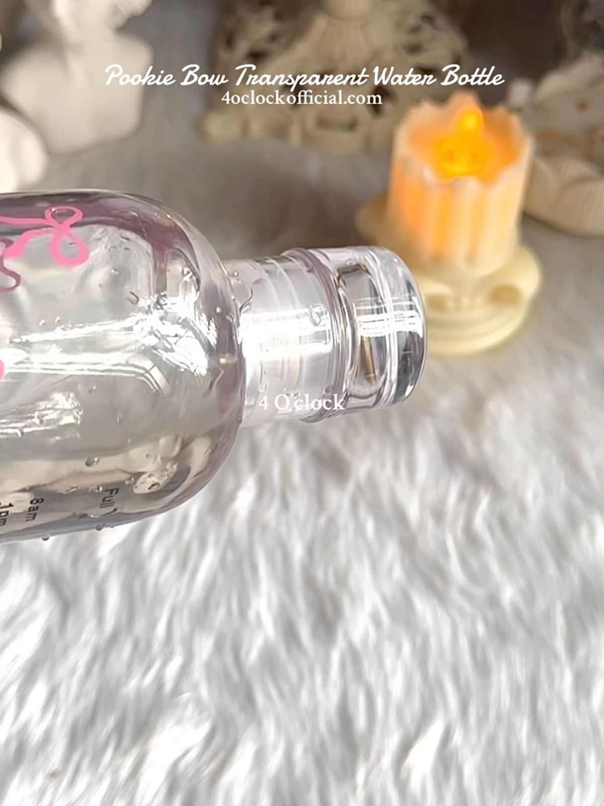 🎀Pookie Bow Water Bottle✨
