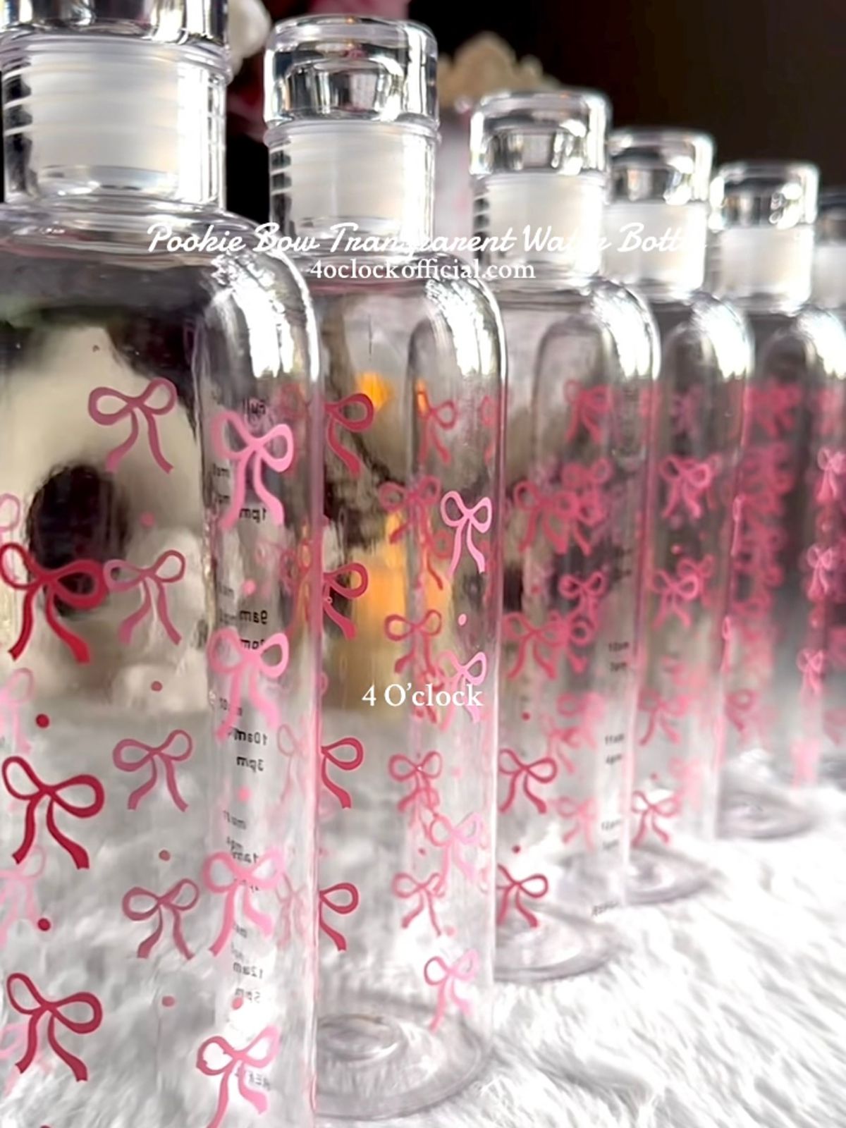 🎀Pookie Bow Water Bottle✨