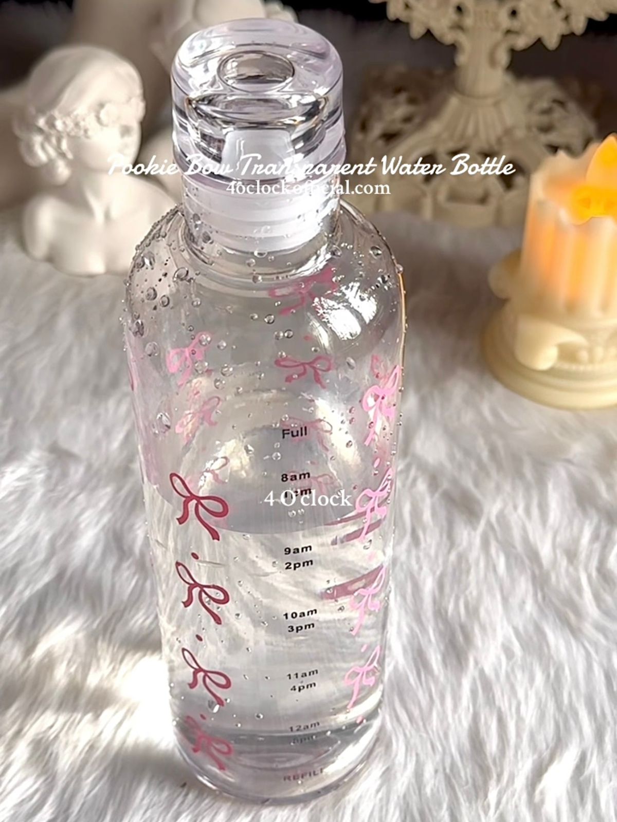 🎀Pookie Bow Water Bottle✨