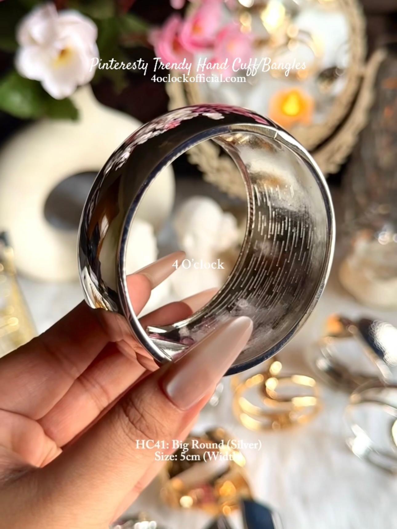 ✨HC41: Handcuff for Stack: Big Round (Silver)✨