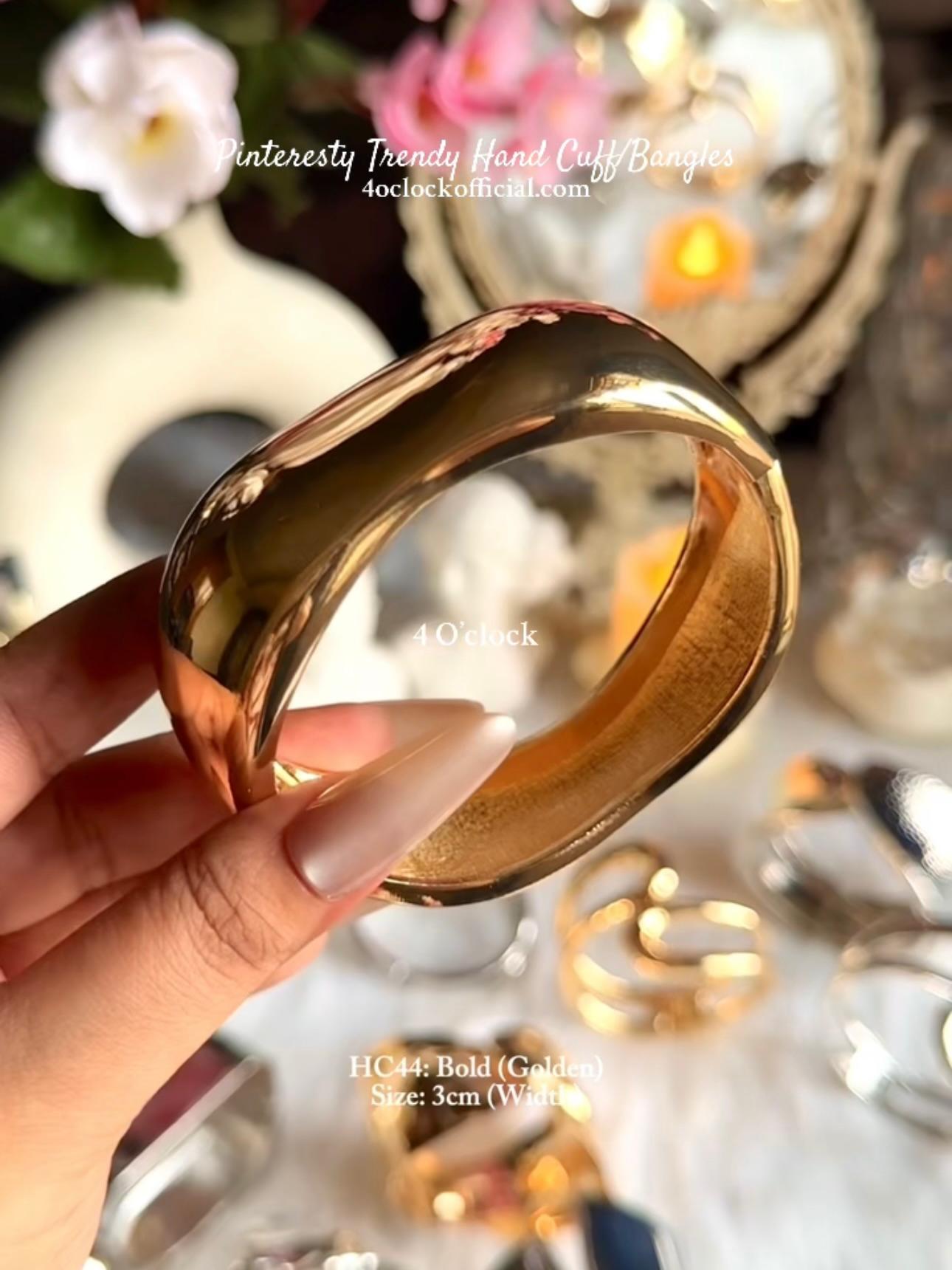 ✨HC44: Handcuff for Stack: Bold (Golden)✨