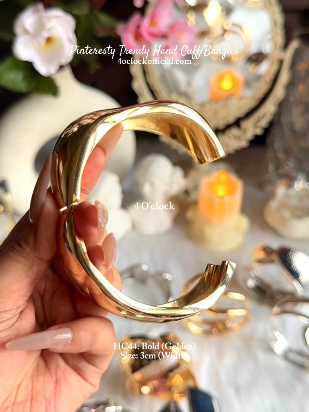 ✨HC44: Handcuff for Stack: Bold (Golden)✨