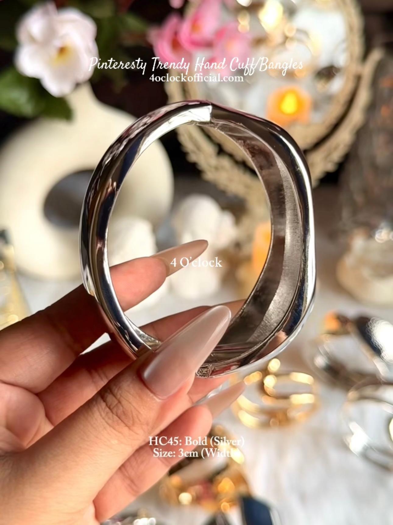 ✨HC45: Handcuff for Stack: Bold (Silver)✨