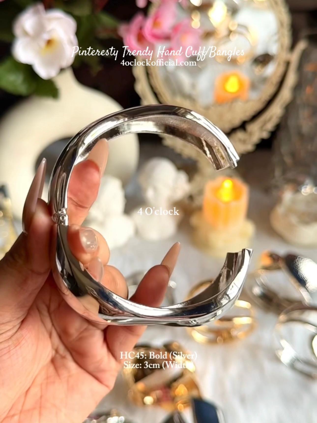 ✨HC45: Handcuff for Stack: Bold (Silver)✨