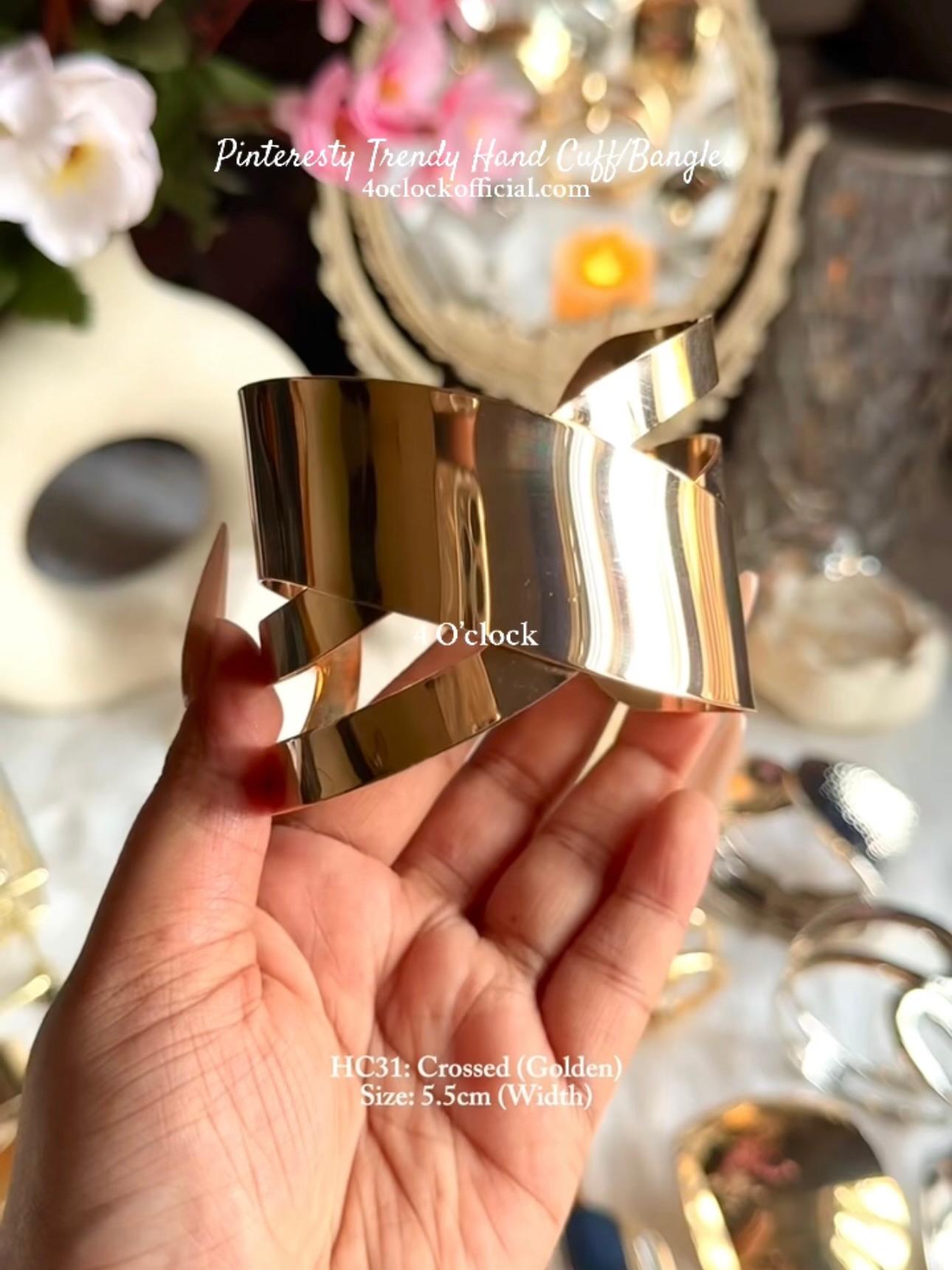 ✨HC31: Handcuff for Stack: Crossed (Golden)✨
