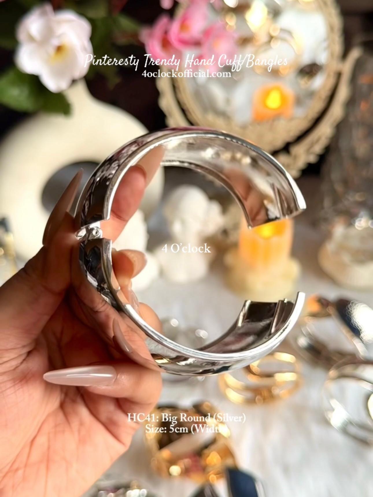 ✨HC41: Handcuff for Stack: Big Round (Silver)✨