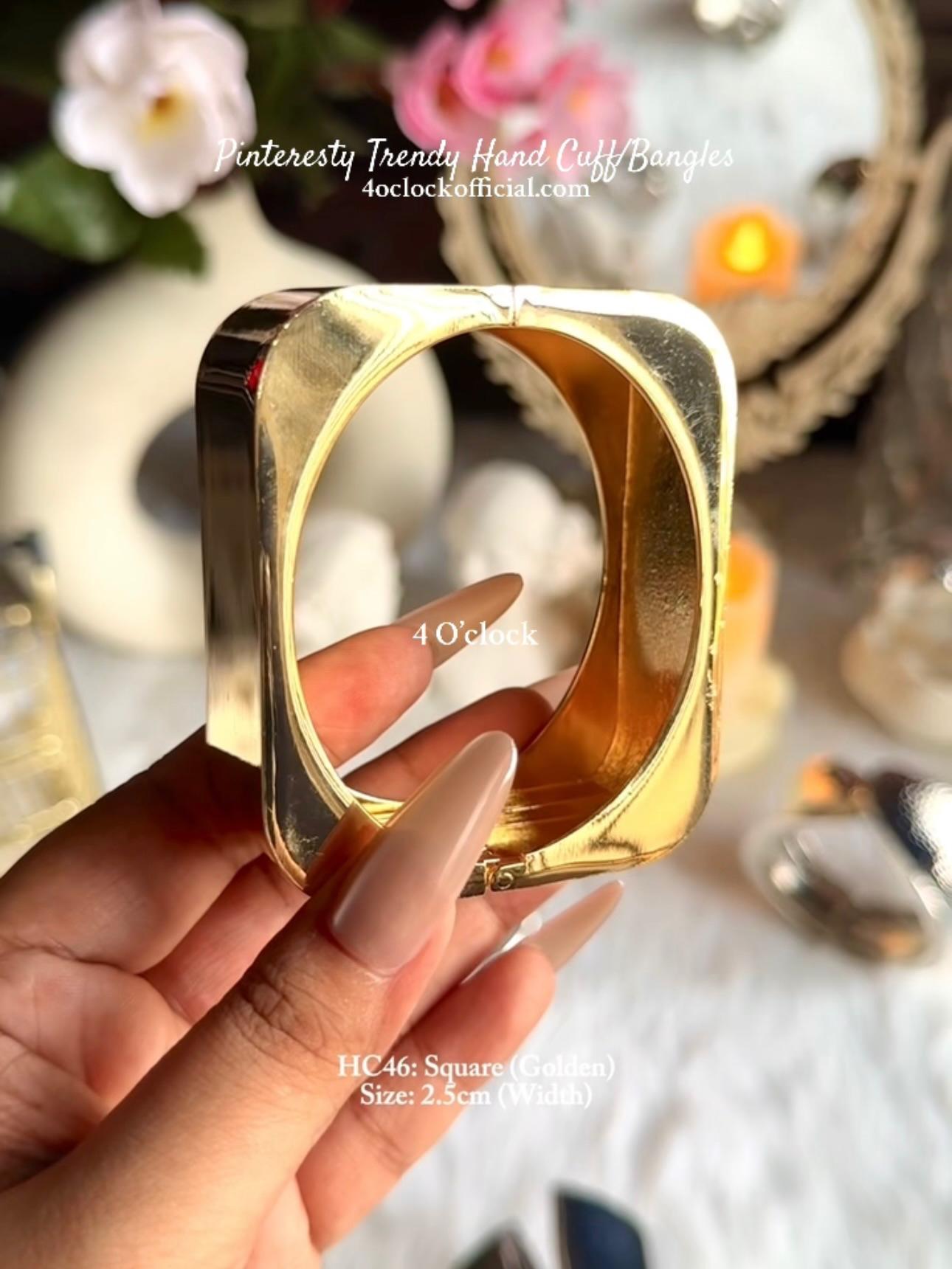 ✨HC46: Handcuff for Stack: Square (Gold)✨