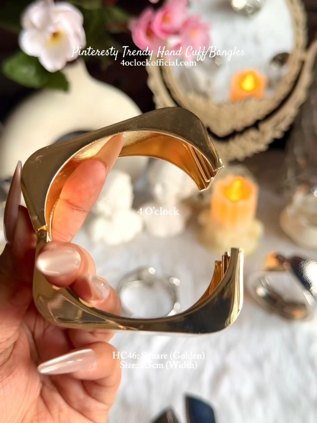 ✨HC46: Handcuff for Stack: Square (Gold)✨