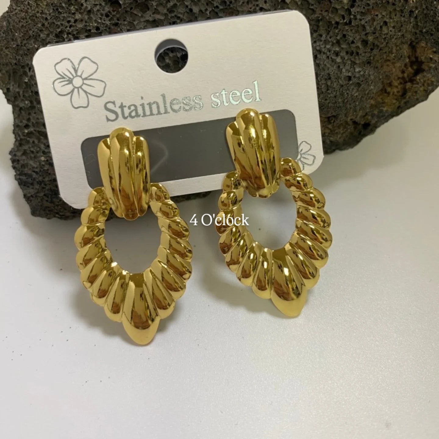 GE16: 💫Stainless Steel Earrings: Cleopatra 💫