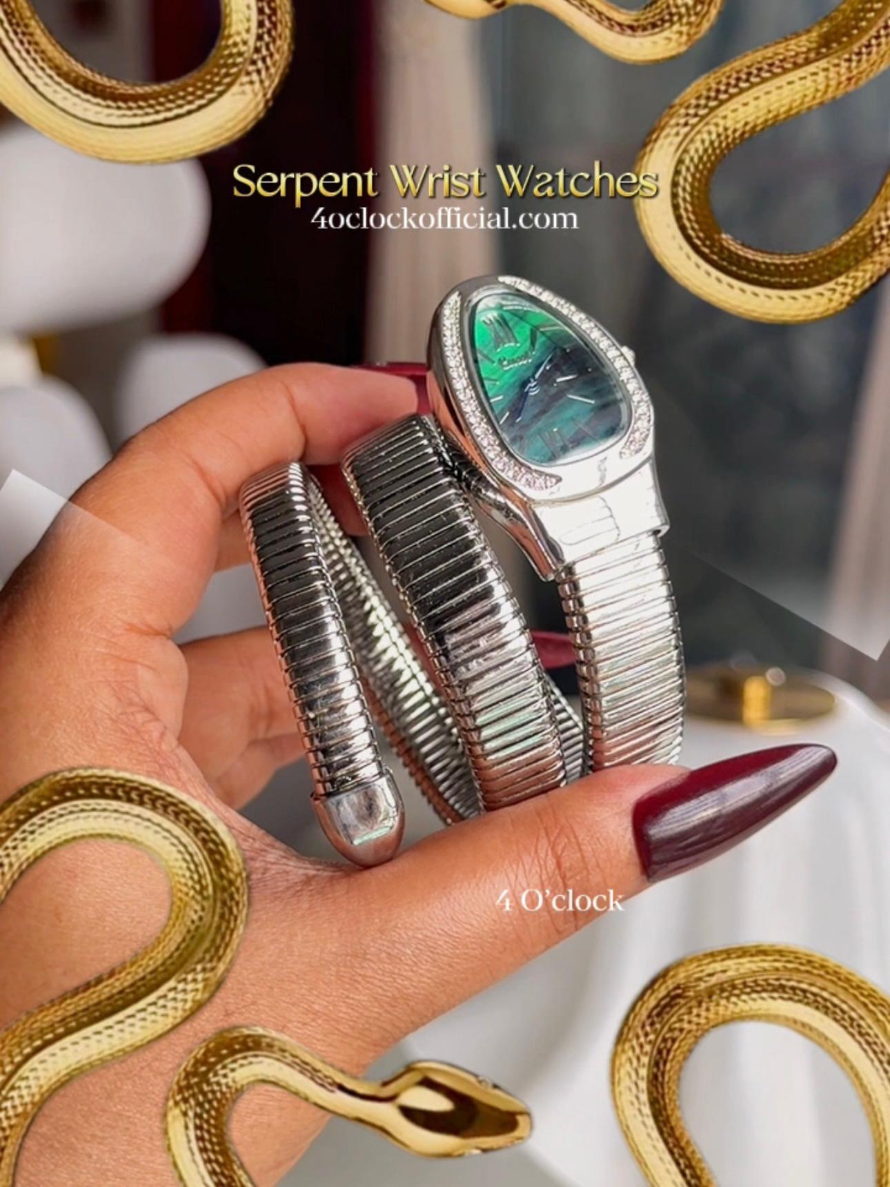 Serpentwatch06: Serpent Branded Dupe Wrist Watch (WITH BOX)