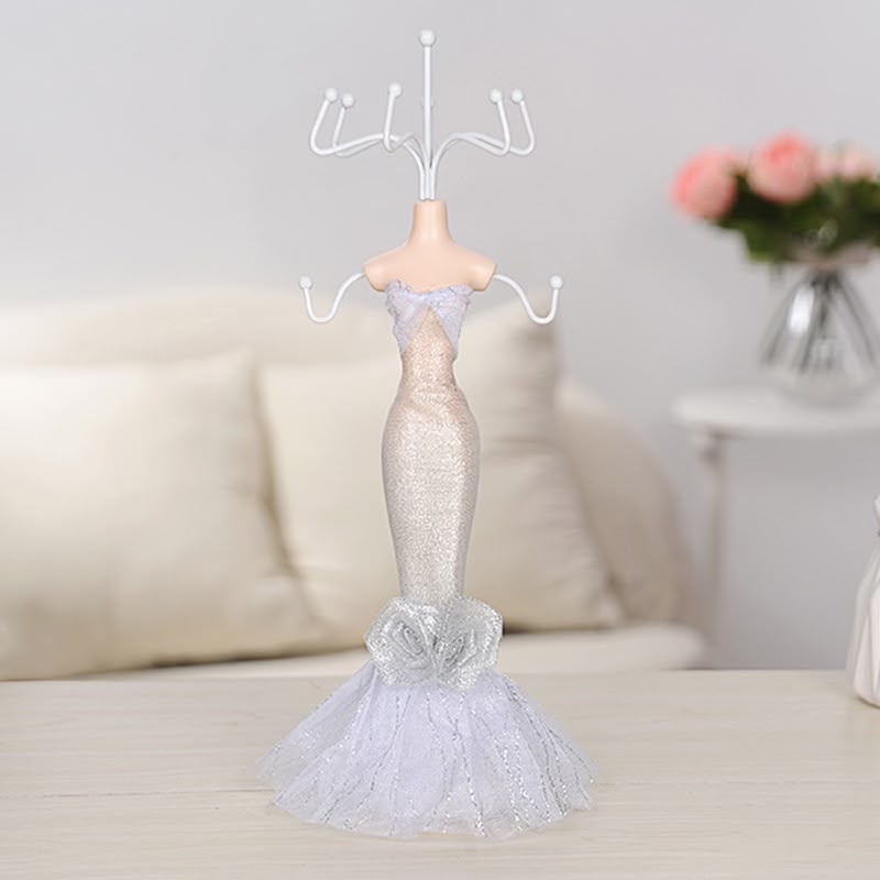 OG66: Jewelry Display Stand: Silver