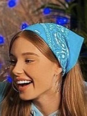 ✨90’s Bandana: Sky Blue💗