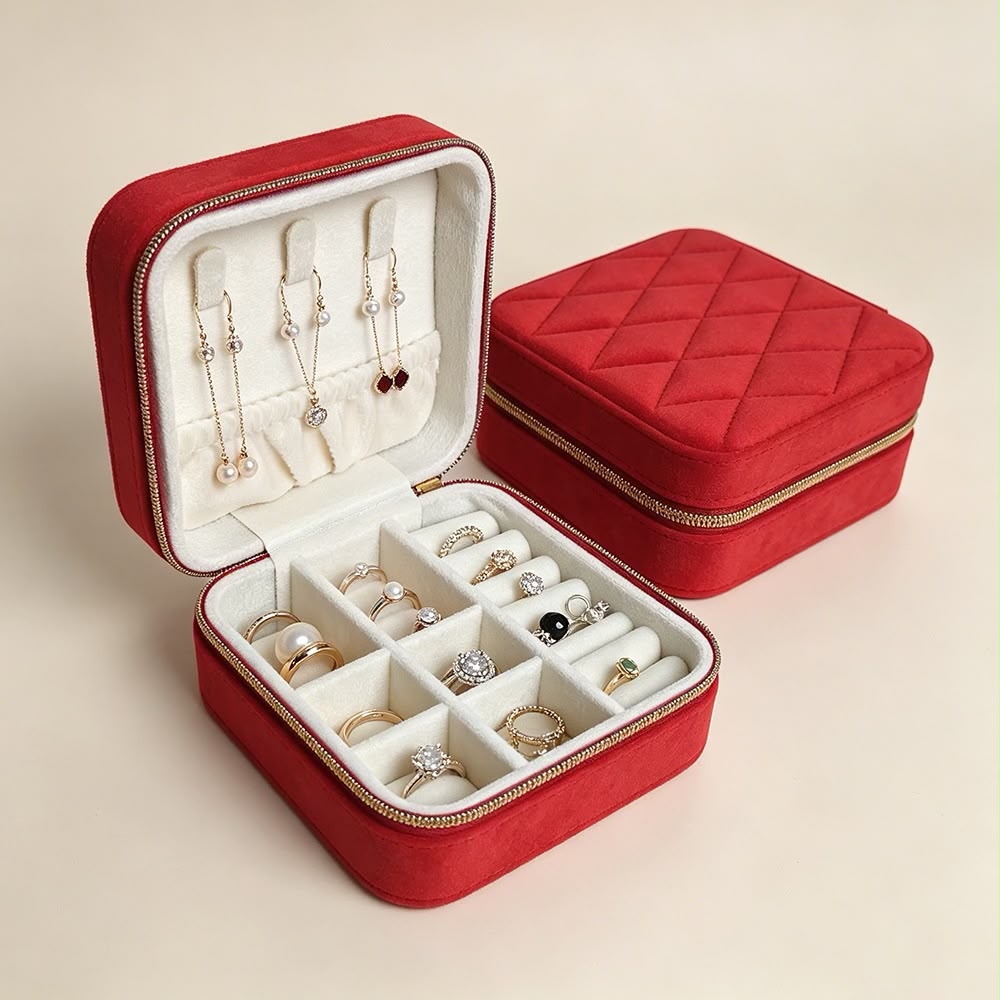OG17: Small Jewellery Box: Rose Red