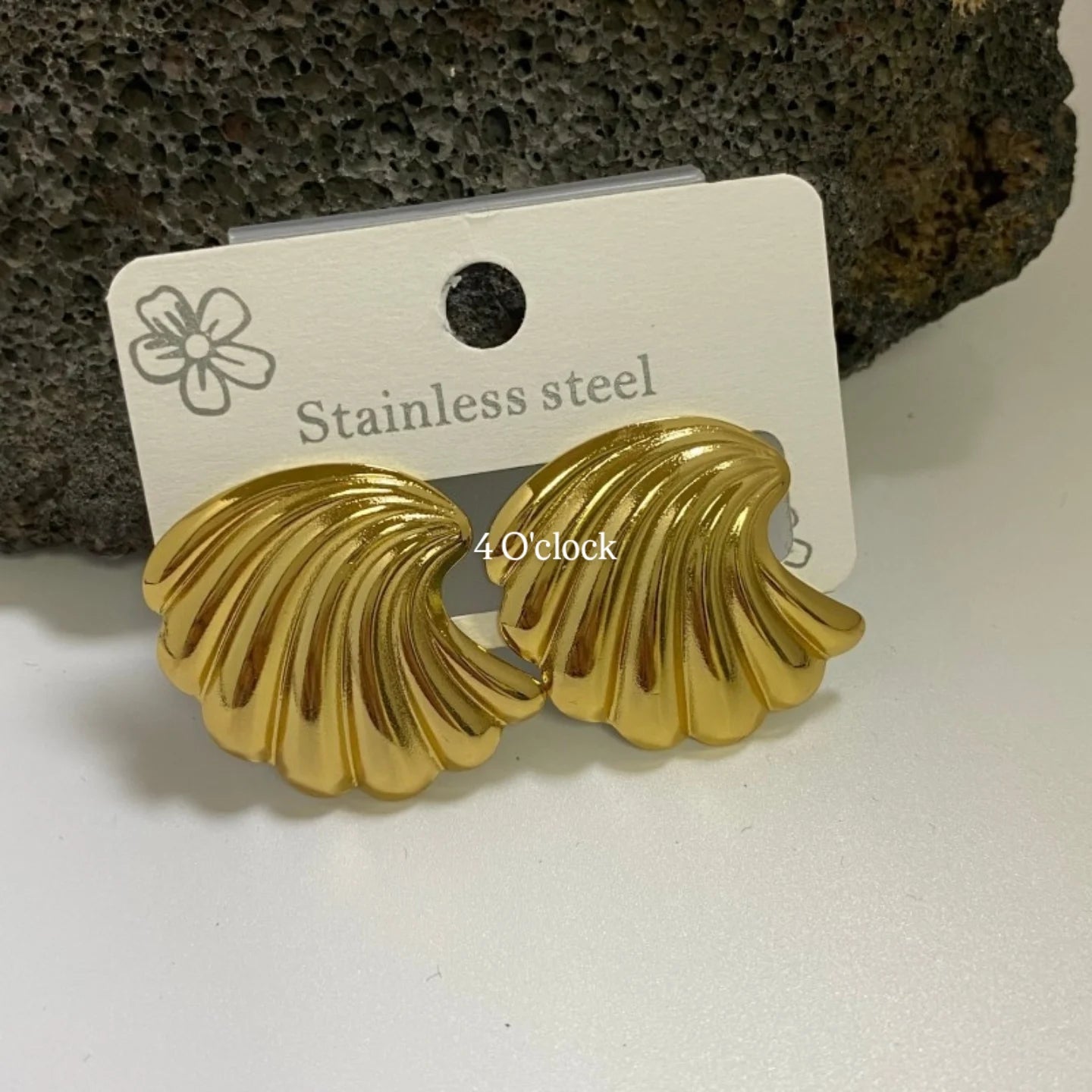 GE17: Stainless Steel Earrings: Siren