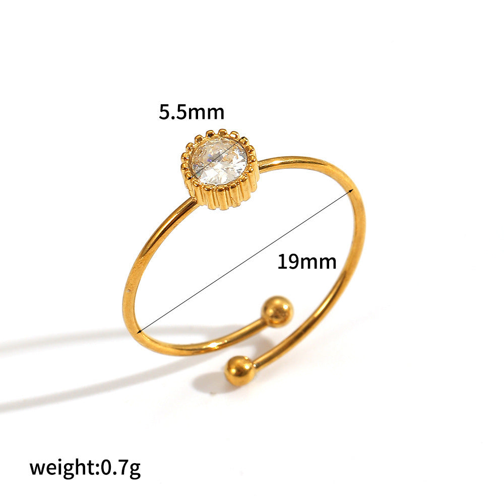 R333: Premium Stainless Steel Finger Ring