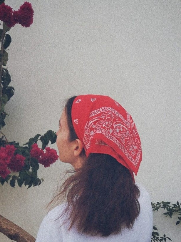 ✨90’s Bandana: Blood Red💗