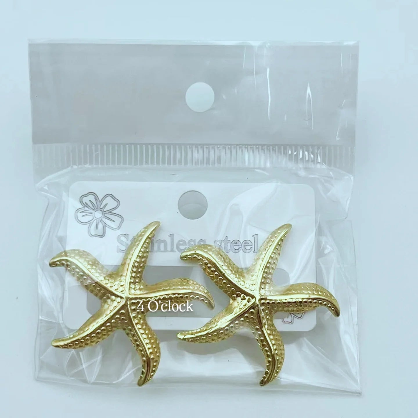 GE06: 💫Stainless Steel Earrings: Starfish 💫