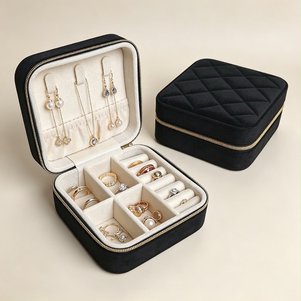 OG20: Small Jewellery Box: Jet Black