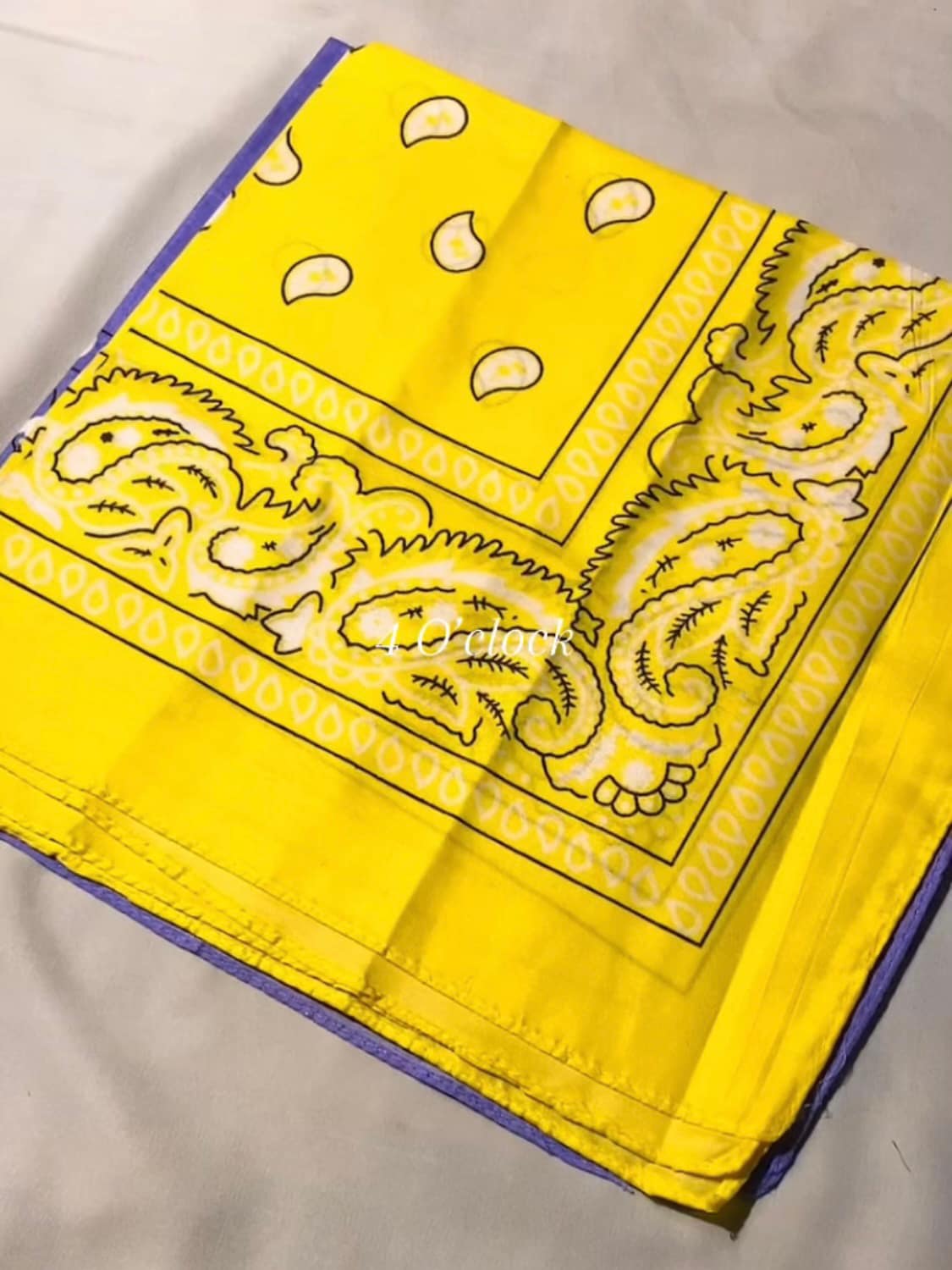 Bandana: Yellow