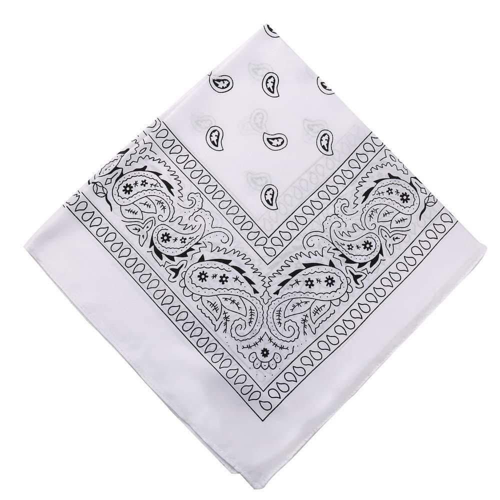 ✨90’s Bandana: White💗