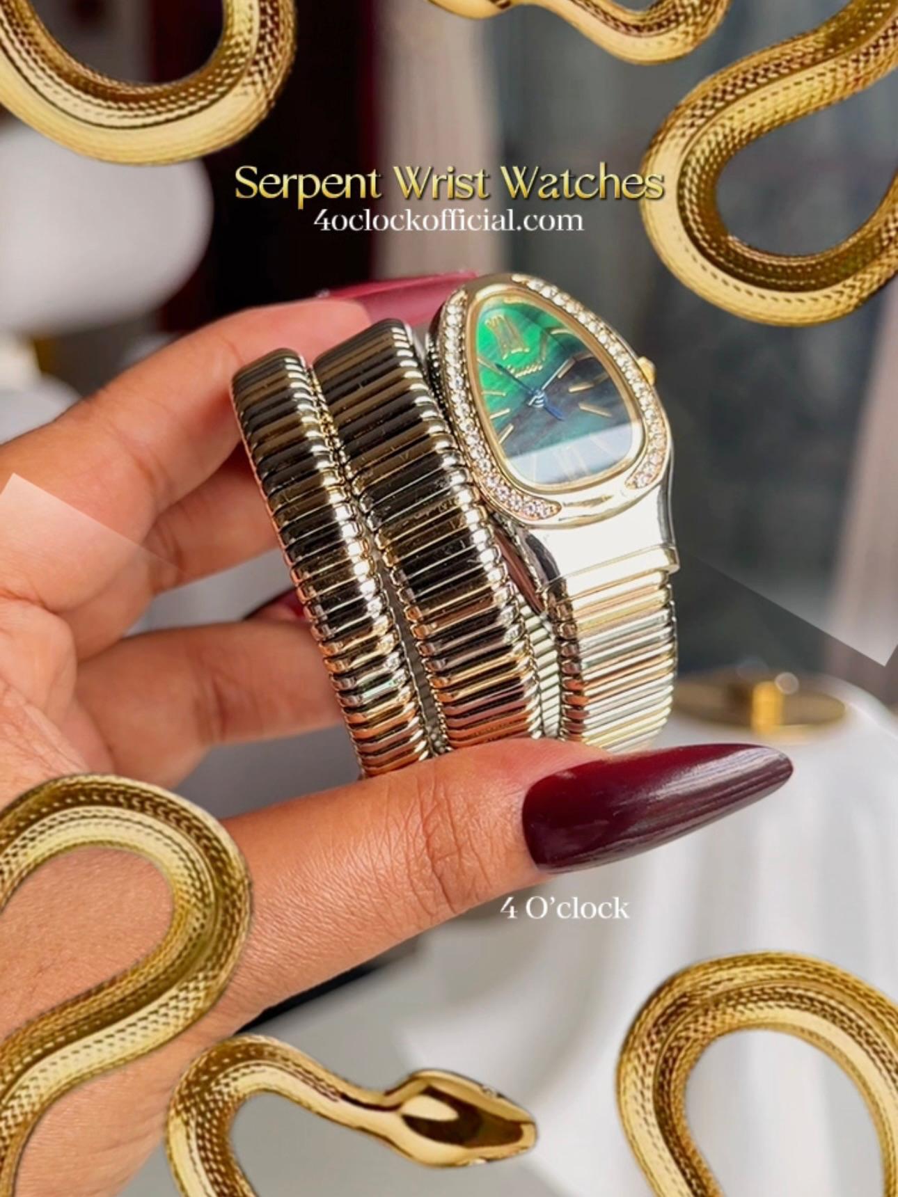 Serpentwatch07: Serpent Branded Dupe Wrist Watch (WITH BOX)