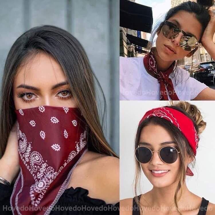 Bandana: Dark Maroon