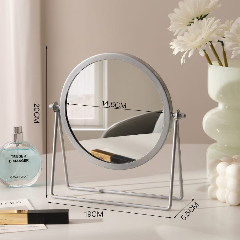 M38: Cosmetic Mirror: Silver Stand