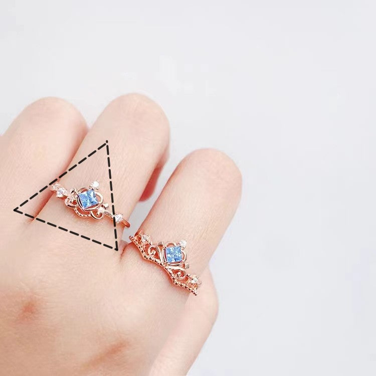 🏰☀️65: Disney Princess Inspired Finger Rings: Frozen Elsa💗✨