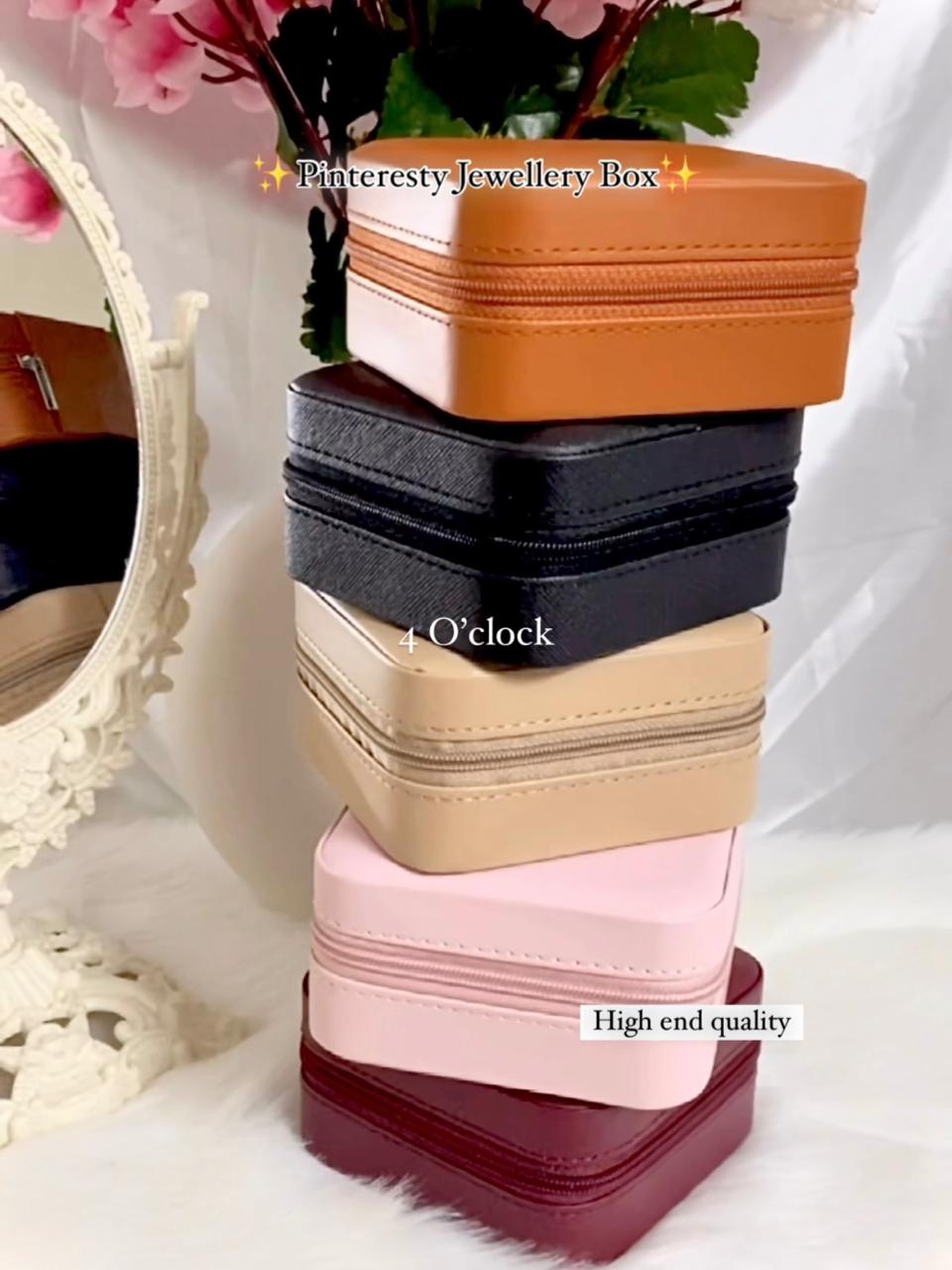 💍Small Jewellery Storage Boxes: Black✨ (New)