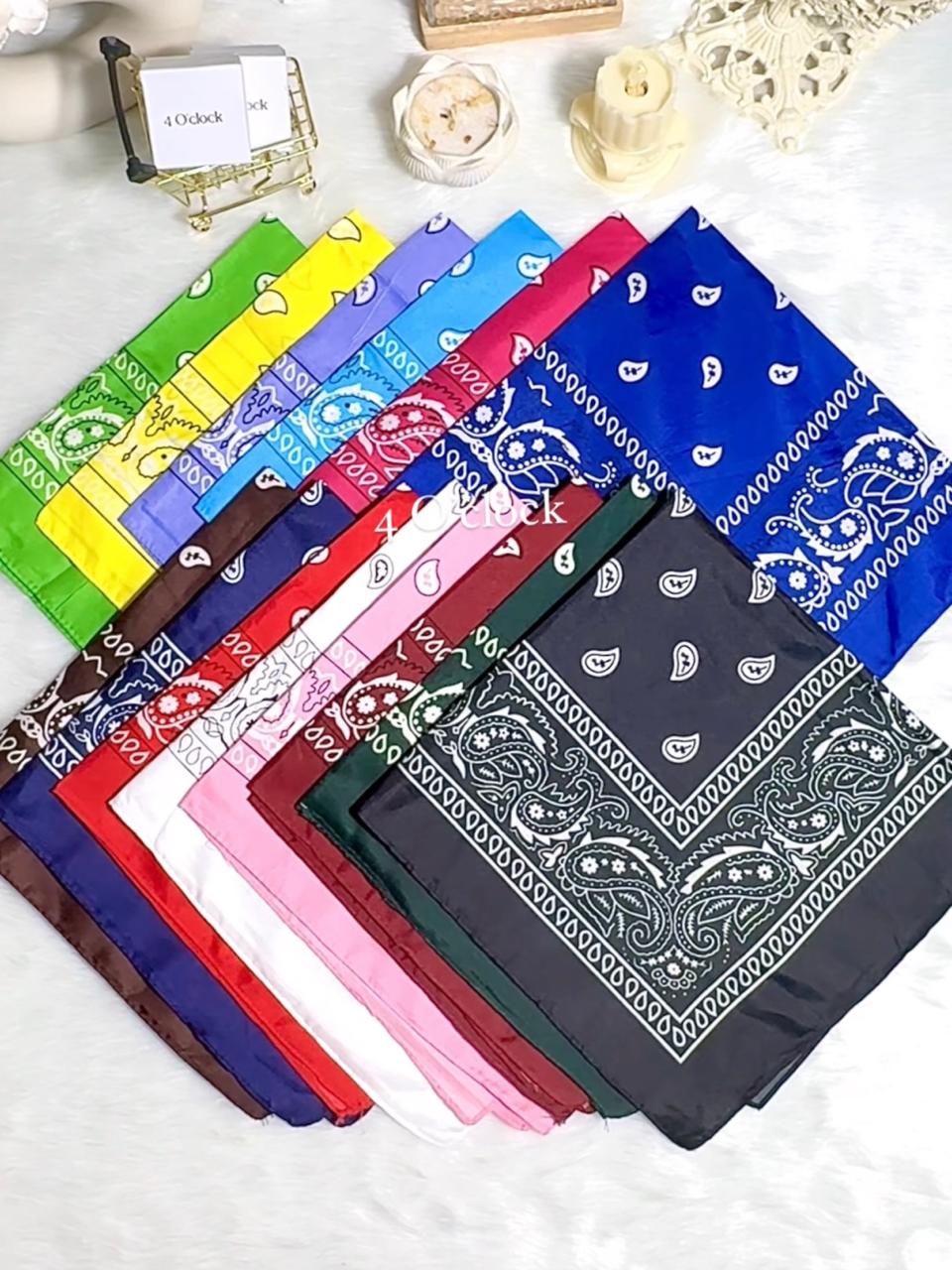 ✨90’s Bandana: Blood Red💗