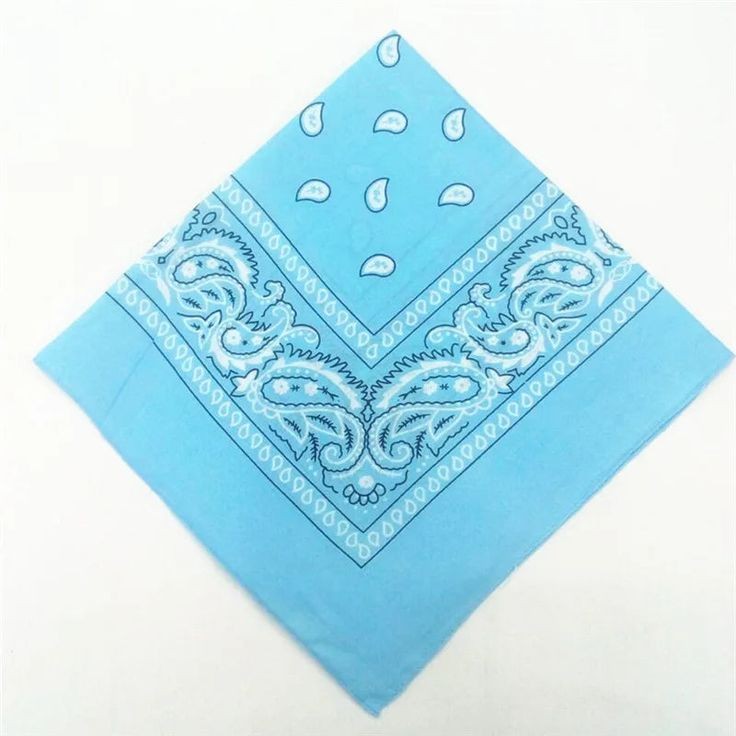 ✨90’s Bandana: Sky Blue💗